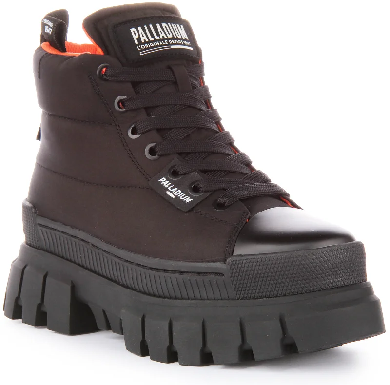 women's ankle boots with strapsPalladium Revolt Overcush Platforms In Black For Women women's ankle boots with strapsPalladium Revolt Overcush Platforms In Black For Women