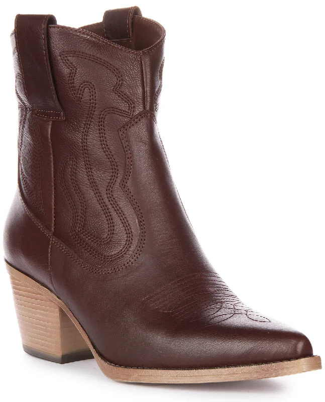 women's ankle boots with snakeskin printJustinreess England Nova In Brown For Women women's ankle boots with snakeskin printJustinreess England Nova In Brown For Women