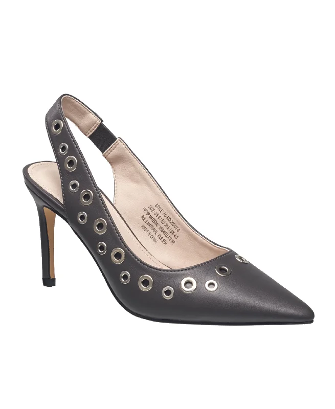 Women's snakeskin - embossed stiletto heel pumps for a bold statementFrench Connection Women's Grommet Slingback Women's snakeskin - embossed stiletto heel pumps for a bold statementFrench Connection Women's Grommet Slingback