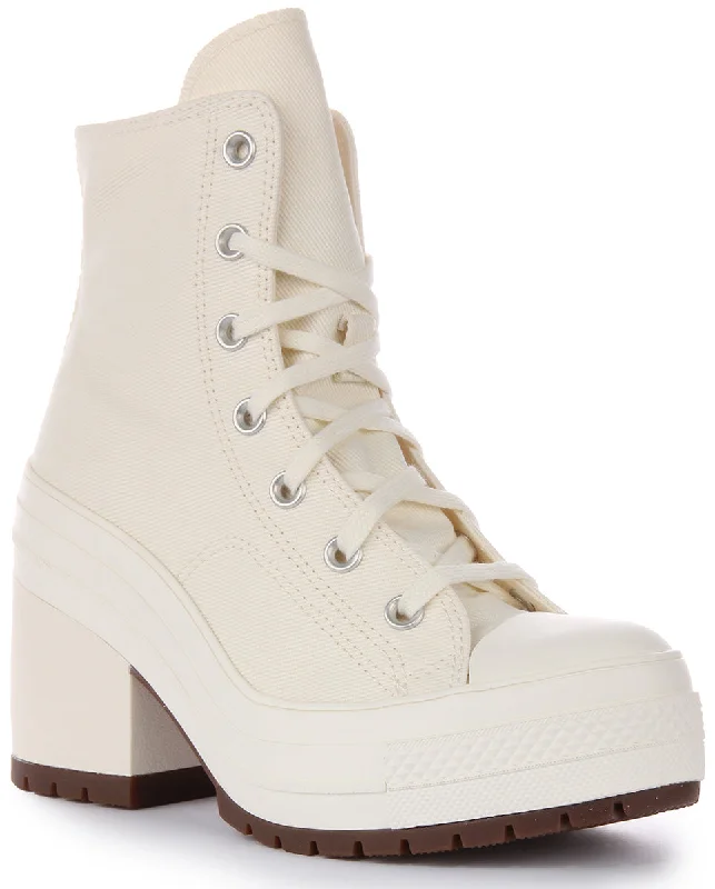 women's ankle boots for officeConverse Chuck 70s A05348C De Luxe Heel In White