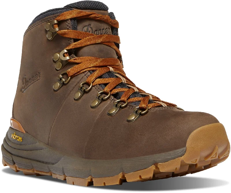 women's boots for landscapingDanner Women's Mountain 600 Leaf GTX Brown/Ginger Hiking Boots 62307