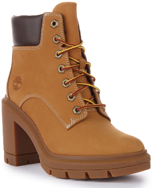 women's ankle boots with sock designTimberland A5Y5R Allington 6 Inch In Wheat
