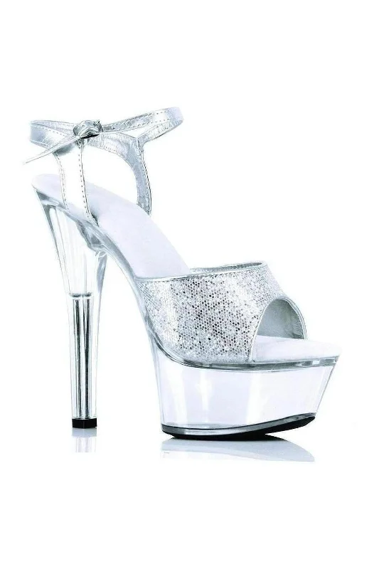Women's Animal Print Heeled Sandals with High Heel and Open Back in Leopard for a Bold and Fashion - Forward Statement601-JULIET-G Platform Sandal | Silver Glitter Women's Animal Print Heeled Sandals with High Heel and Open Back in Leopard for a Bold and Fashion - Forward Statement601-JULIET-G Platform Sandal | Silver Glitter