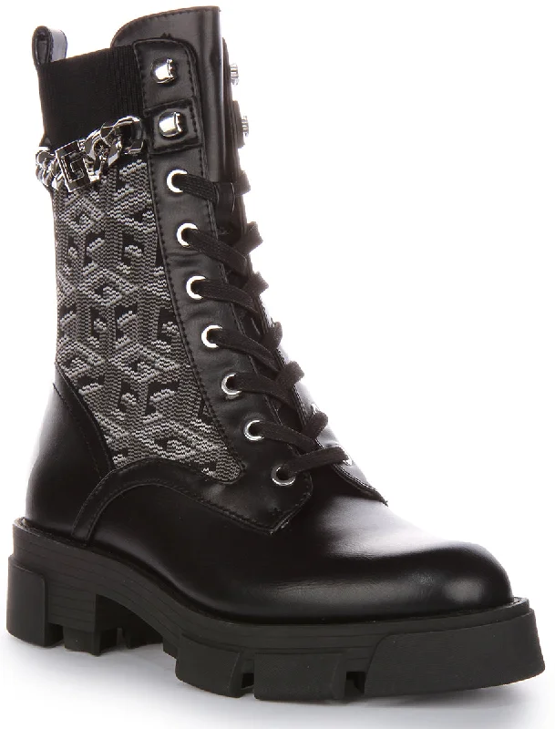 women's ankle boots for petite womenGuess Madiera Boot In Black For Women