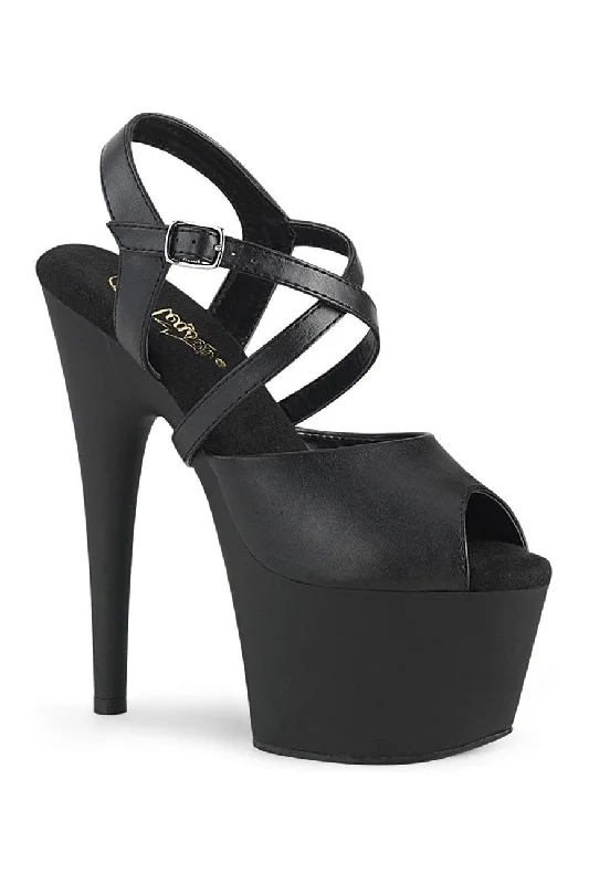 Women's Velvet Heeled Sandals with Kitten Heel in Burgundy for a Sophisticated and Elegant Evening LookADORE-724 Exotic Sandal | Black Faux Leather Women's Velvet Heeled Sandals with Kitten Heel in Burgundy for a Sophisticated and Elegant Evening LookADORE-724 Exotic Sandal | Black Faux Leather