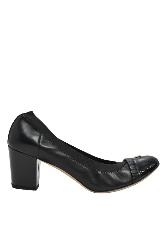 Women's genuine leather stiletto heel pumps with a soft finish[WS6868] Chanel | High Heel Pump