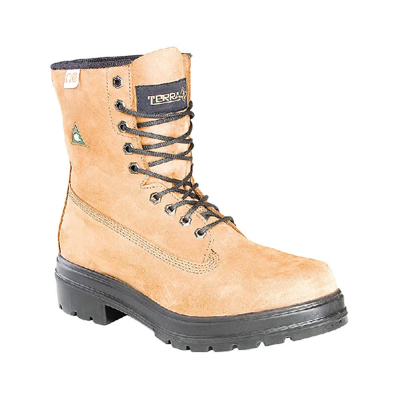 women's waterproof work bootsTerra Regulator II 6969IB 8" Work Boot