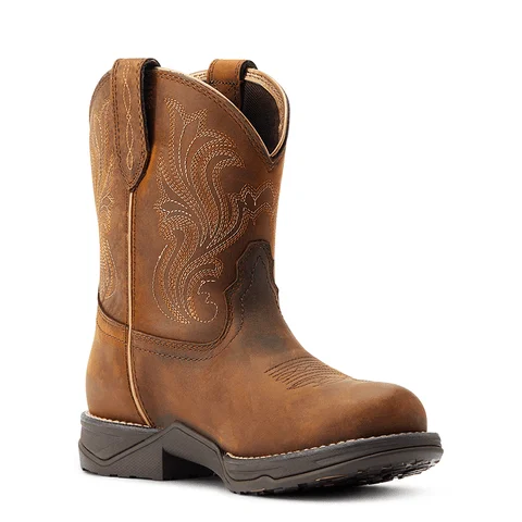 women's work boots with arch supportAriat Women's Anthem Glazed Brown Round Toe Shortie Waterproof Western Boots 10044411 women's work boots with arch supportAriat Women's Anthem Glazed Brown Round Toe Shortie Waterproof Western Boots 10044411