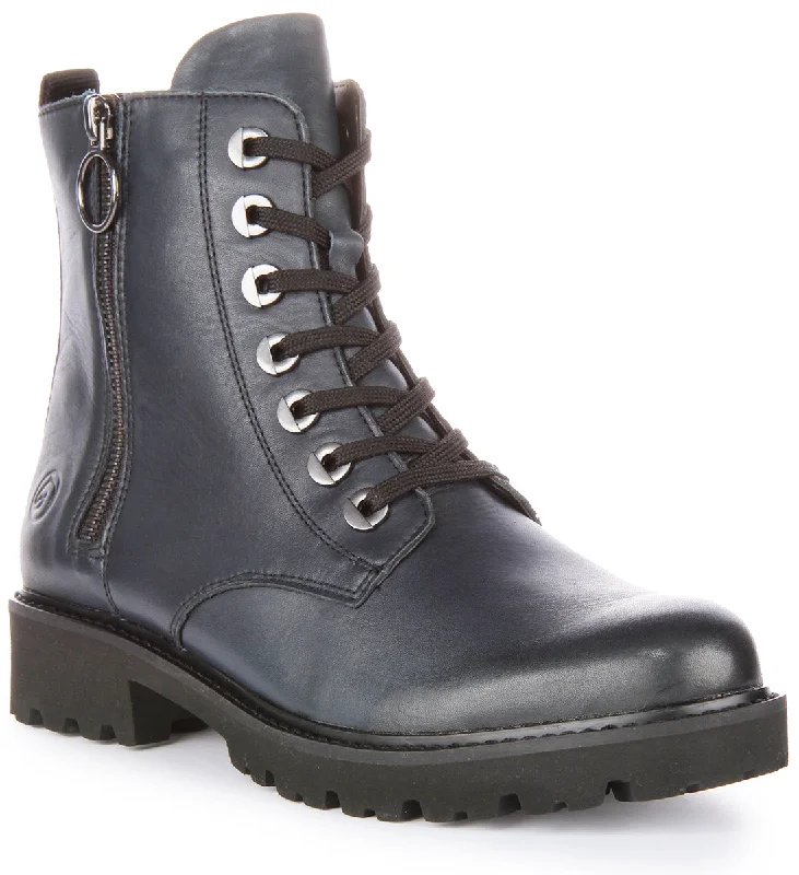 women's ankle boots for dancingRemonte D8671-14 Ankle Boots In Navy For Women