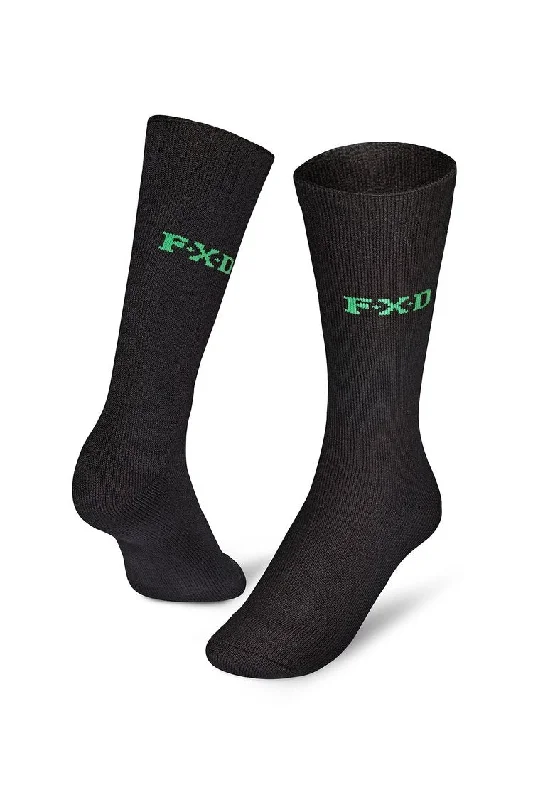 women's chemical-resistant safety bootsFXD SK5 - Bamboo Work Sock 2 Pack