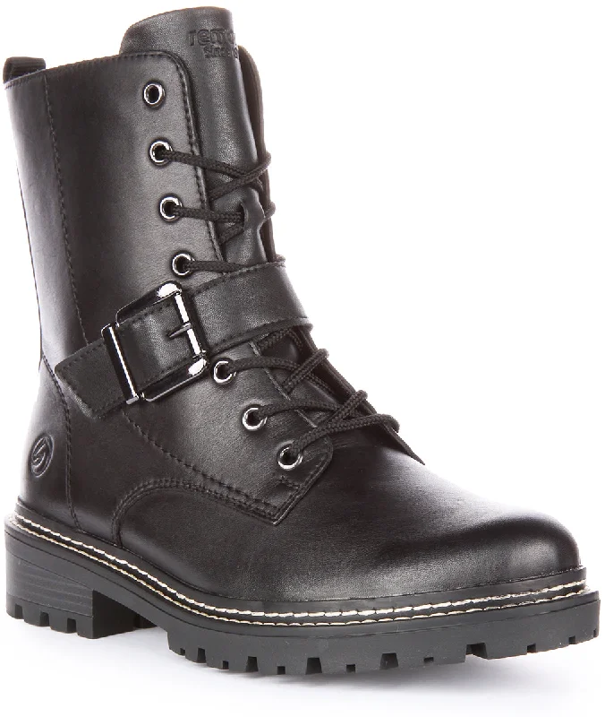 women's ankle boots with square toeRemonte D0B78-01 In Black For Women