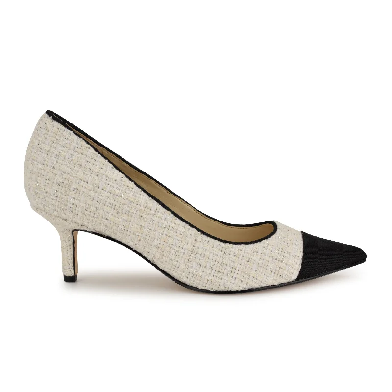 Women's arch - support stiletto heel pumps for better comfortAvaite Cap Toe Pumps