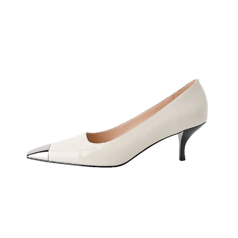 Women's hypoallergenic stiletto heel pumps for sensitive skinTinaCus Women's Patent Leather Handmade Cap-Toe Exquisite Heel Slip On Pumps Shoes Women's hypoallergenic stiletto heel pumps for sensitive skinTinaCus Women's Patent Leather Handmade Cap-Toe Exquisite Heel Slip On Pumps Shoes