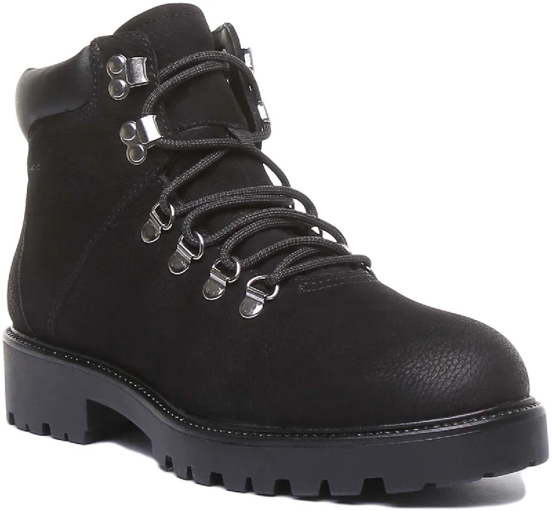 women's ankle boots with elastic sidesVagabond Kenova Hiking In Black