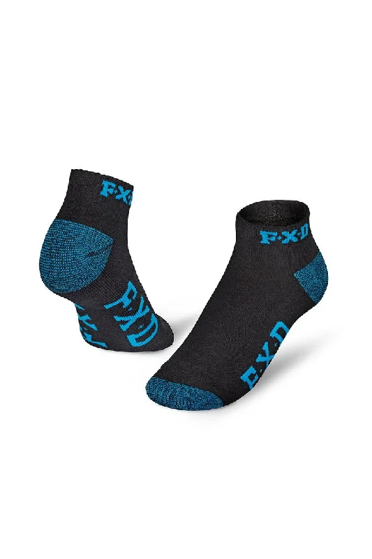 women's boots for security guardsFXD SK3 - 5 Pack Multi Coloured Ankle Socks