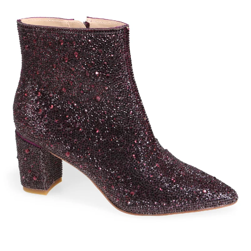 women's ankle boots with glitterGlister Heeled Ankle Boot