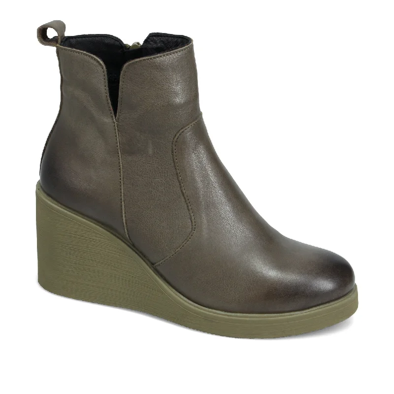 women's ankle boots with pointed toeLaura Wedge Boot