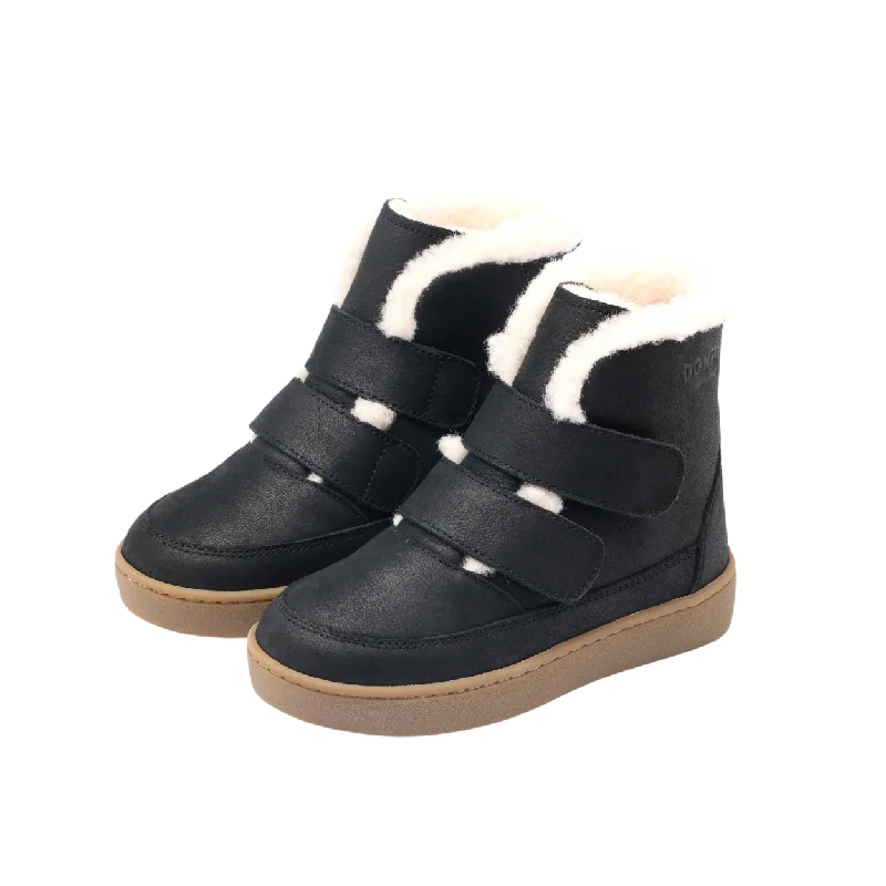 women's flat ankle bootsClenn Boots | Black Leather