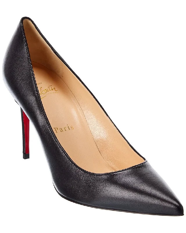 Women's microfiber stiletto heel pumps with moisture - wicking propertiesChristian Louboutin Kate 85 Leather Pump