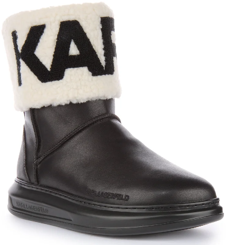 women's ankle boots with elastic sidesKarl Lagerfeld Kapri Kosi In Black For Women women's ankle boots with elastic sidesKarl Lagerfeld Kapri Kosi In Black For Women