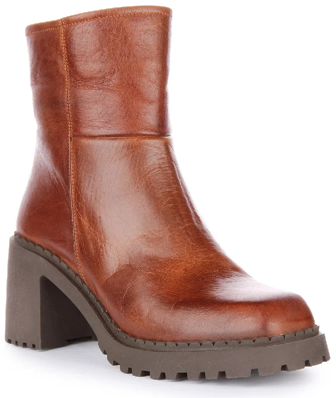 women's ankle boots for winterJustinreess England Melina In Brown For Women