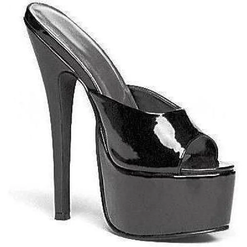 Women's Mesh Heeled Sandals with High Heel and Ankle Strap in Silver for a Contemporary and Stylish LookSS-652-VANITY Platform Slide | Black Patent Women's Mesh Heeled Sandals with High Heel and Ankle Strap in Silver for a Contemporary and Stylish LookSS-652-VANITY Platform Slide | Black Patent