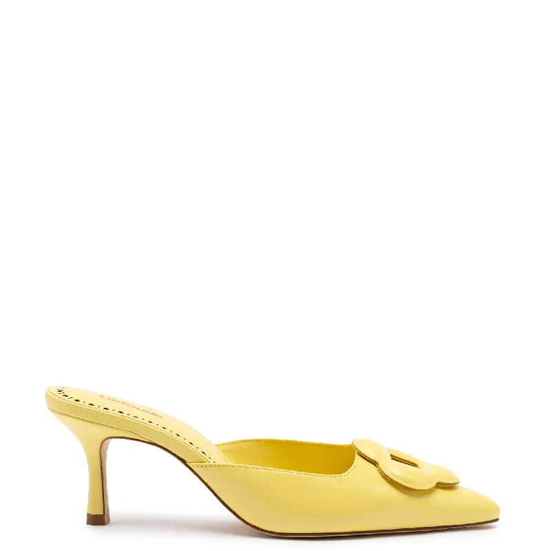 Women's forest green stiletto heel pumps for a nature - inspired lookFlora Pump In Lemonade Leather Women's forest green stiletto heel pumps for a nature - inspired lookFlora Pump In Lemonade Leather