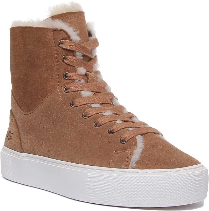 women's ankle boots with hidden wedgeUgg Australia Beven In Chestnut