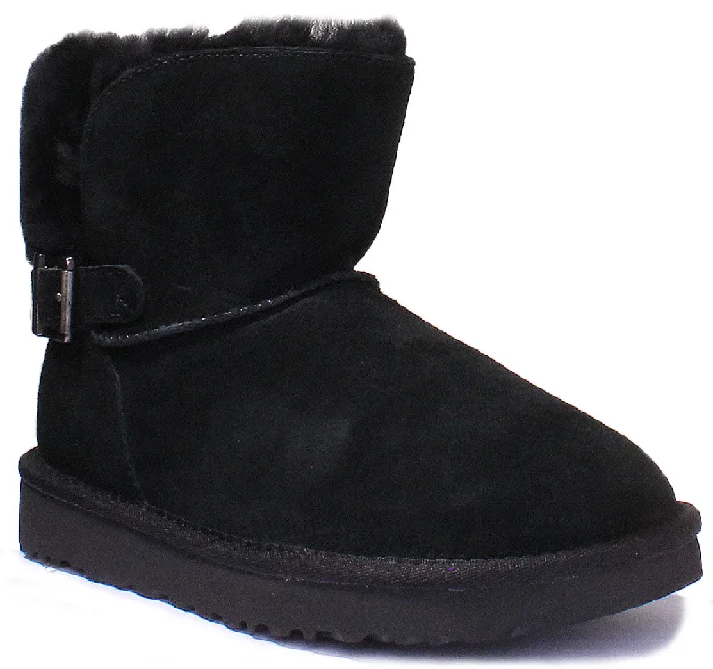 women's ankle boots with zippersUgg Australia Karel In Black