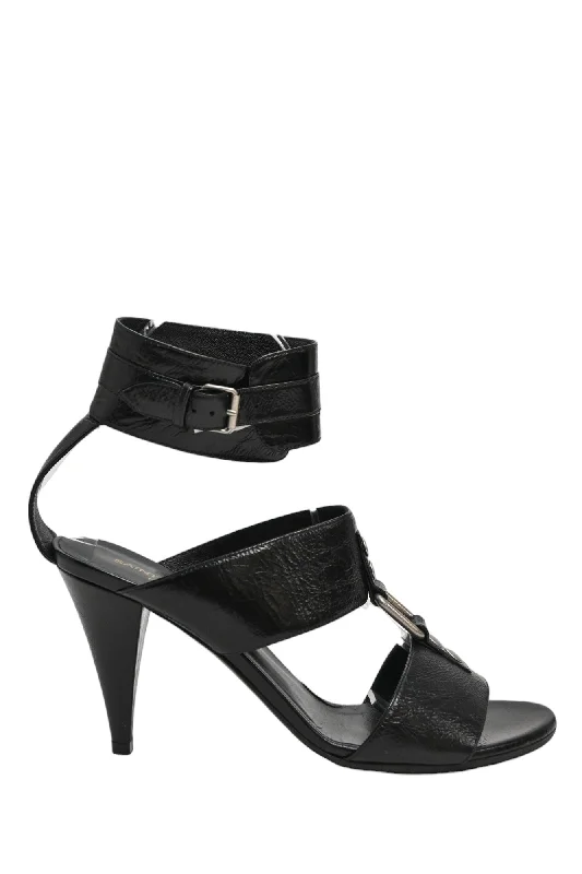 Women's business meeting stiletto heel pumps with a professional look[WS6934] Saint Laurent | High heel sandals