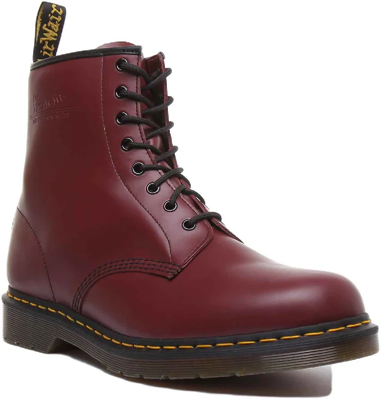 women's waterproof ankle bootsDr Martens 1460 Smoth In Cherry