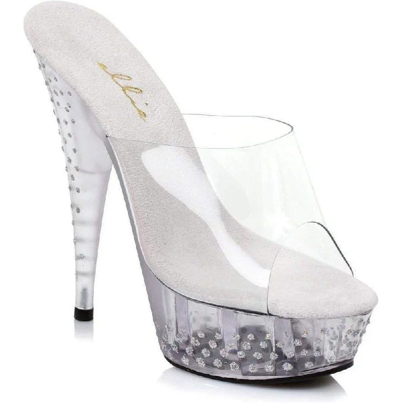 Women's Strap - Up Heeled Sandals with Rhinestone - Encrusted Strap in Purple for a Luxurious and Statement - Making PairSS-609-ELSA Platform Slide | Clear Vinyl Women's Strap - Up Heeled Sandals with Rhinestone - Encrusted Strap in Purple for a Luxurious and Statement - Making PairSS-609-ELSA Platform Slide | Clear Vinyl