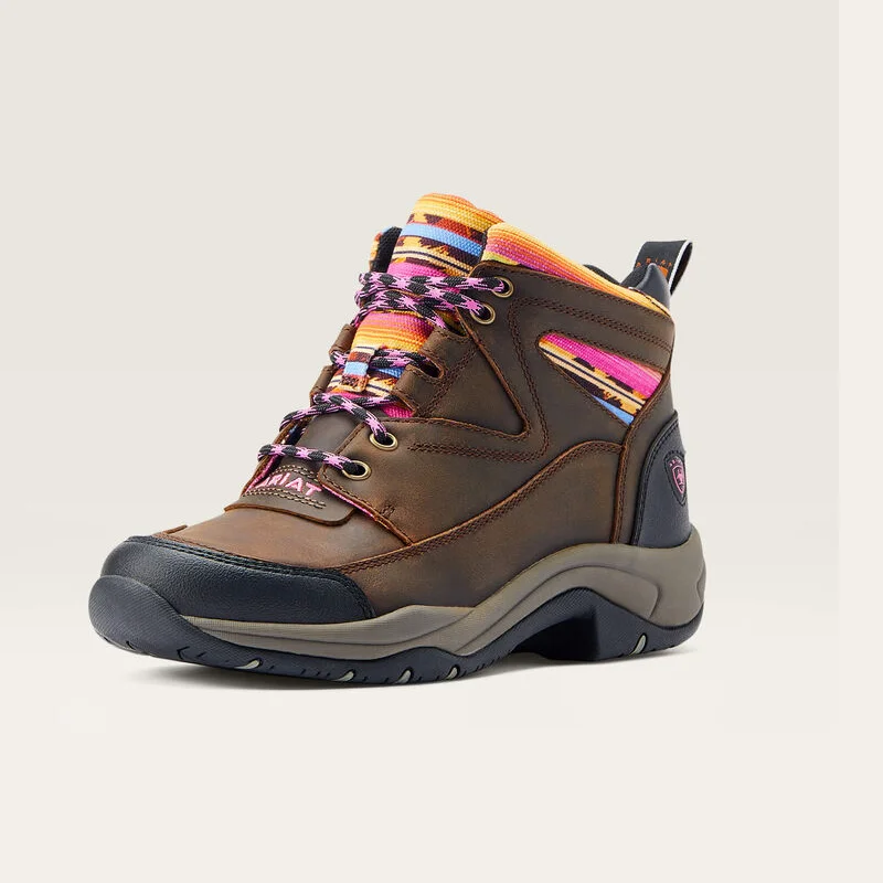 women's cowboy boots with cutoutsAriat® Women's Terrain Boots - Canyon Tan / Cheetah Serape women's cowboy boots with cutoutsAriat® Women's Terrain Boots - Canyon Tan / Cheetah Serape