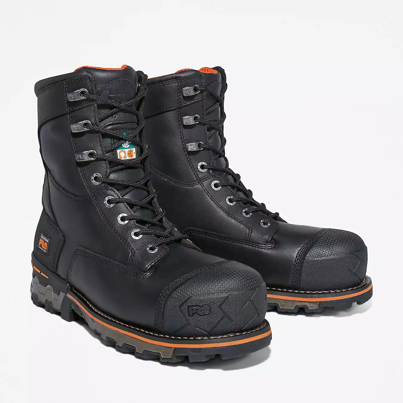 women's work boots for electriciansTimberland PRO® Men's Black Boondock 8" CSA Work Boots