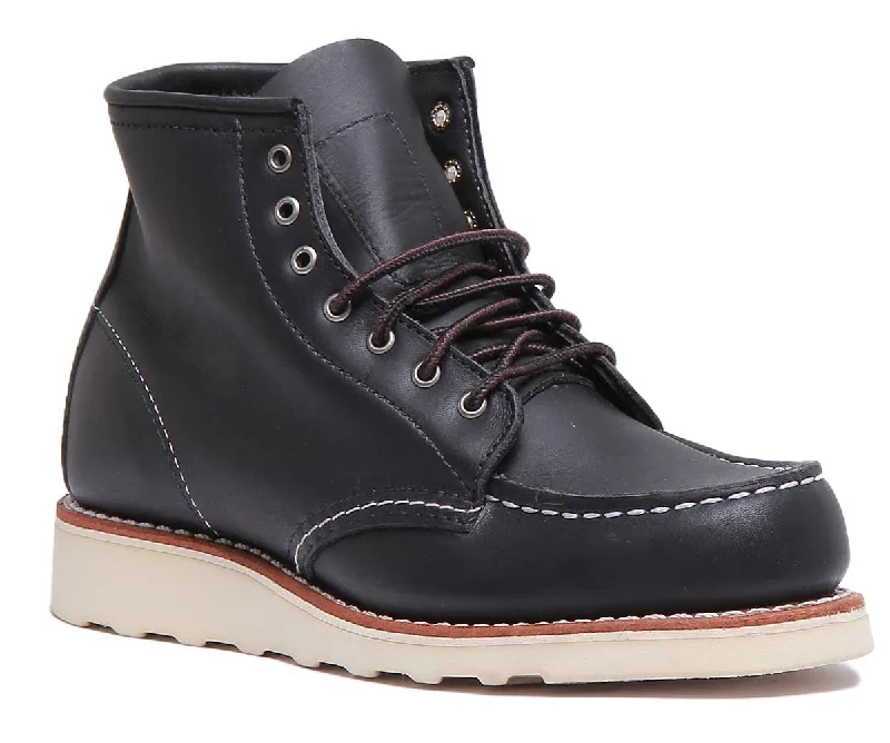 women's ankle boots with studsRed Wing 3373 In Black For Women