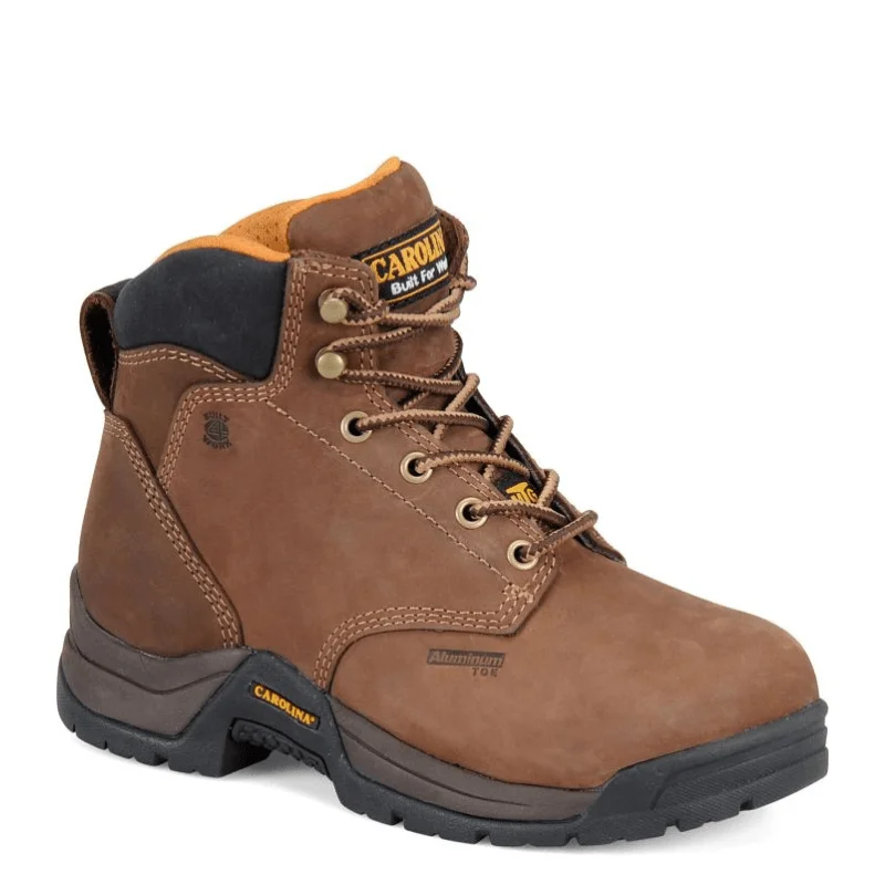 women's work boots for hospitalityCarolina Women's Raleigh Medium Brown Metguard Aluminum Toe Work Boots CA1428 women's work boots for hospitalityCarolina Women's Raleigh Medium Brown Metguard Aluminum Toe Work Boots CA1428
