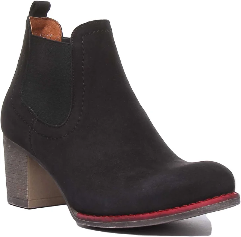 women's waterproof ankle bootsJustin Reece England 6000R In Black