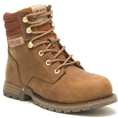 slip-resistant safety boots for womenCAT Women's Paisley 6" Steel Toe Slip Resist Work Boot -Pyramid- P91573 slip-resistant safety boots for womenCAT Women's Paisley 6" Steel Toe Slip Resist Work Boot -Pyramid- P91573
