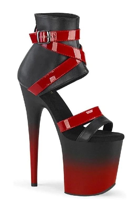 Women's Mesh Heeled Sandals with High Heel and Ankle Strap in Silver for a Contemporary and Stylish LookFLAMINGO-800-15 Sandal | Black Faux Leather Women's Mesh Heeled Sandals with High Heel and Ankle Strap in Silver for a Contemporary and Stylish LookFLAMINGO-800-15 Sandal | Black Faux Leather