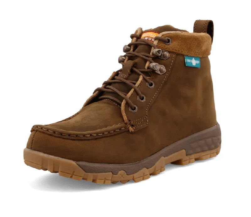 women's high-visibility safety bootsTwisted X Women's Distressed Saddle 4" Waterproof Work Boots WXCW001 women's high-visibility safety bootsTwisted X Women's Distressed Saddle 4" Waterproof Work Boots WXCW001