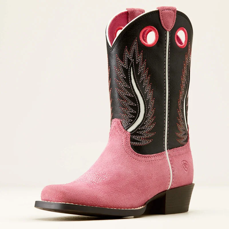 women's cowboy boots for summerAriat Kid's Futurity Fort Worth Western Boot in Haute Pink Suede/ Madison Avenue women's cowboy boots for summerAriat Kid's Futurity Fort Worth Western Boot in Haute Pink Suede/ Madison Avenue