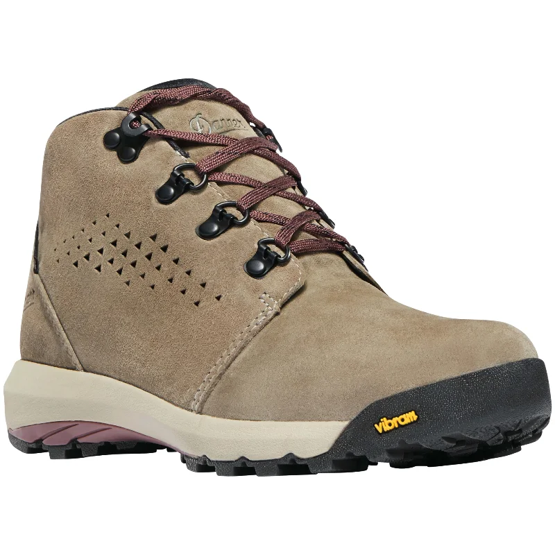 women's work boots with good ankle supportDanner Women's Inquire Chukka Gray/Plum Hiking Boots 64501