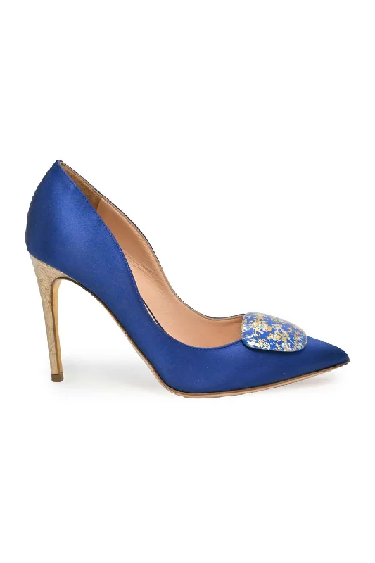 Women's cork - sole stiletto heel pumps for a natural touch[WS6951] Rupert Sanderson | High Heel Pump