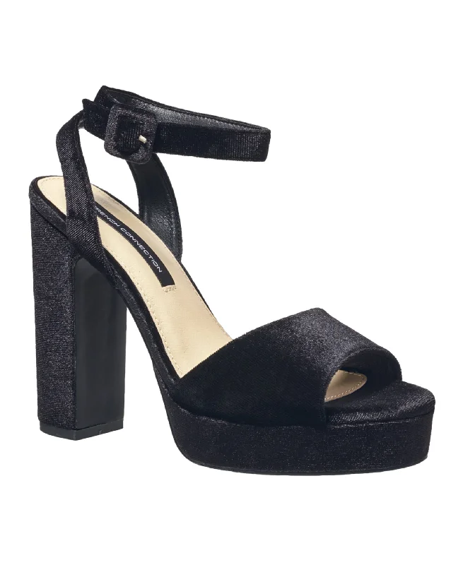 Women's cork - sole stiletto heel pumps for a natural touchFrench Connection Women's Taryn Platform Women's cork - sole stiletto heel pumps for a natural touchFrench Connection Women's Taryn Platform