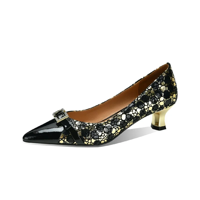 Women's faux suede stiletto heel pumps for a budget - friendly optionTinaCus Women's Handmade Genuine Leather Patent Pointed Toe Modern Buckle Slip On Comfort Heel Pumps Women's faux suede stiletto heel pumps for a budget - friendly optionTinaCus Women's Handmade Genuine Leather Patent Pointed Toe Modern Buckle Slip On Comfort Heel Pumps