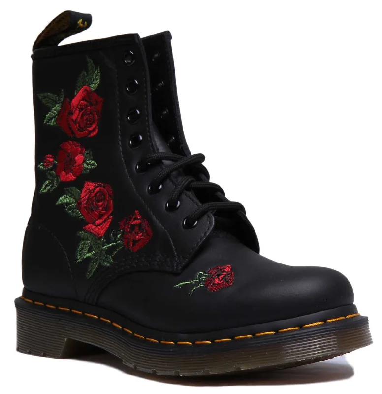 women's chelsea ankle bootsDr Martens 1460 Vonda In Black