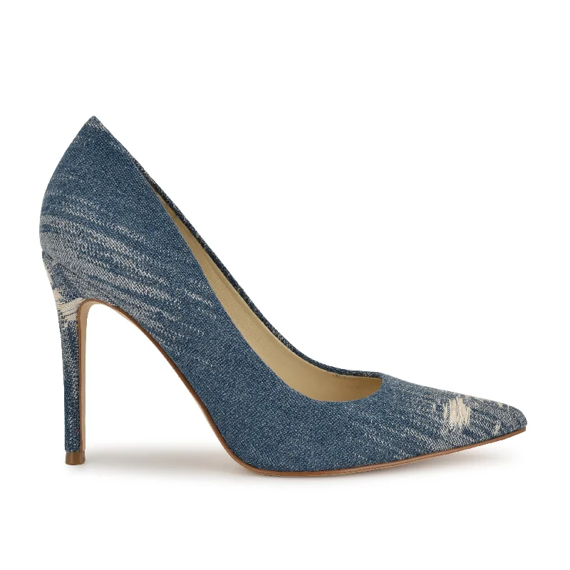 Women's padded - insole stiletto heel pumps for added comfortFresh Pointy Toe Pumps