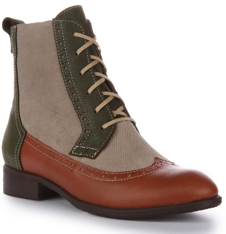 women's chelsea ankle bootsJustinreess England Helene In Beige Tan For Women