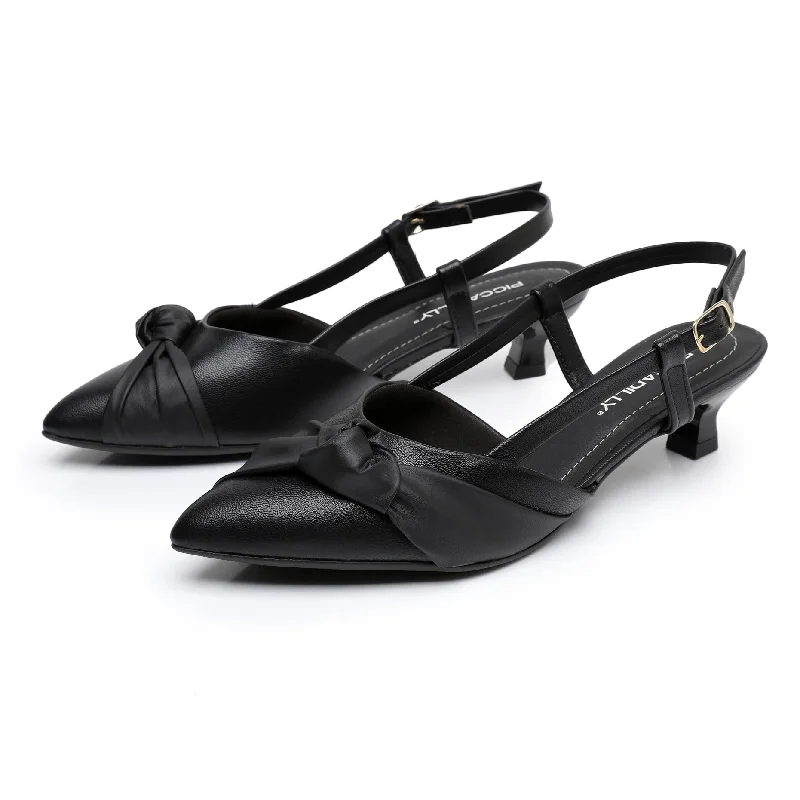 Women's ankle - strap stiletto heel pumps with a cut - out detailLaced Bliss Sling Back Sandals (740.018) Women's ankle - strap stiletto heel pumps with a cut - out detailLaced Bliss Sling Back Sandals (740.018)