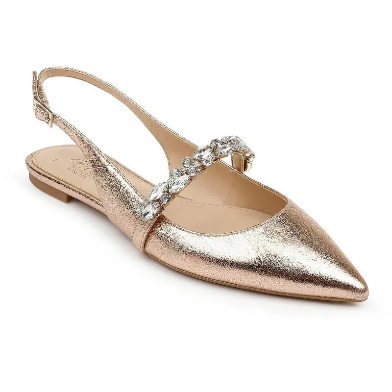 Women's Geometric - Patterned Ballet Flats in Multicolor for a Fashion - Forward Look Jewel Badgley Mischka Womens Bambi Embellished Pointed Toe Slingbacks Women's Geometric - Patterned Ballet Flats in Multicolor for a Fashion - Forward Look Jewel Badgley Mischka Womens Bambi Embellished Pointed Toe Slingbacks